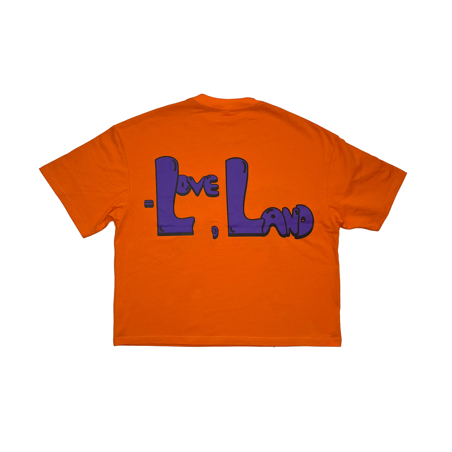 Orange Love Me For Me Boxy Tee